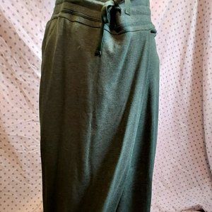 Fleecy  Green J. Jill Wrap Skirt XS
